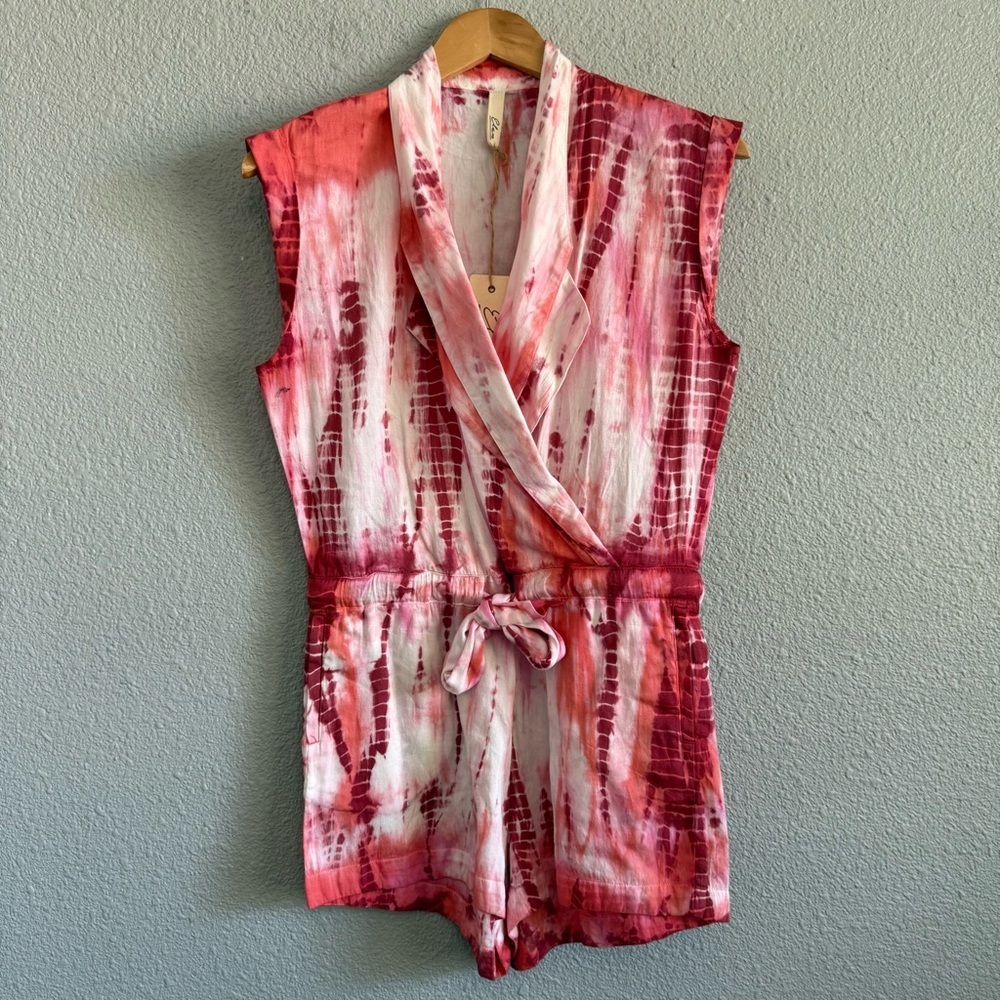 Elan Tie Dye Romper NWT Size‎ Small